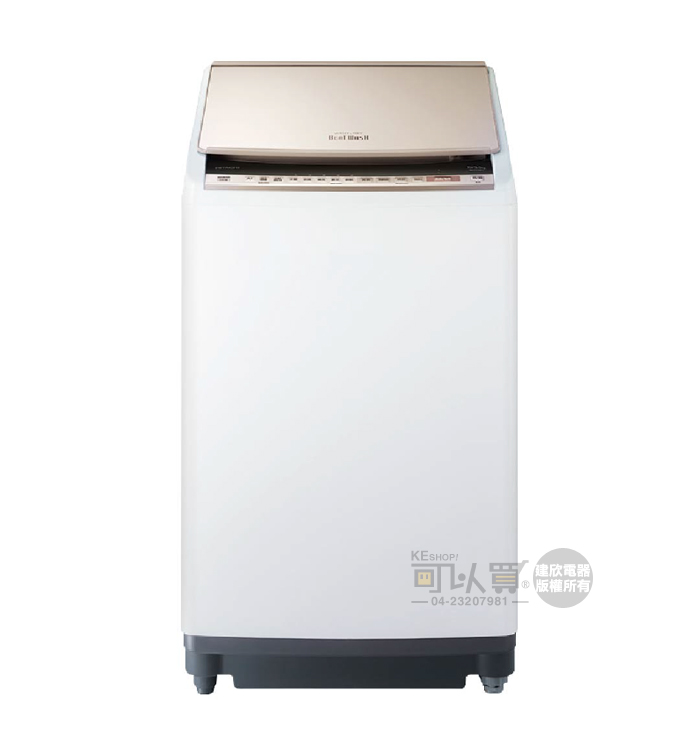 HITACHI 日立 ( BWDV100EJ ) 10KG 日本原裝 變頻洗脫烘直立式洗衣機-琉 …